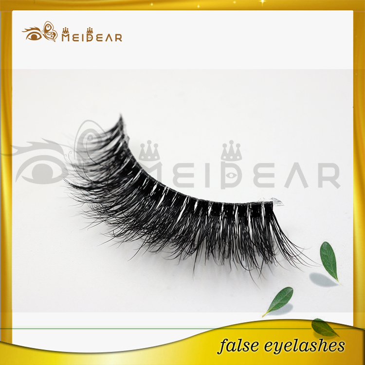 Factory wholesale mink lashes with customize box 